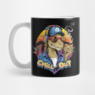 Raptor Grooves: Fashionable Hip-Hop Style Mug